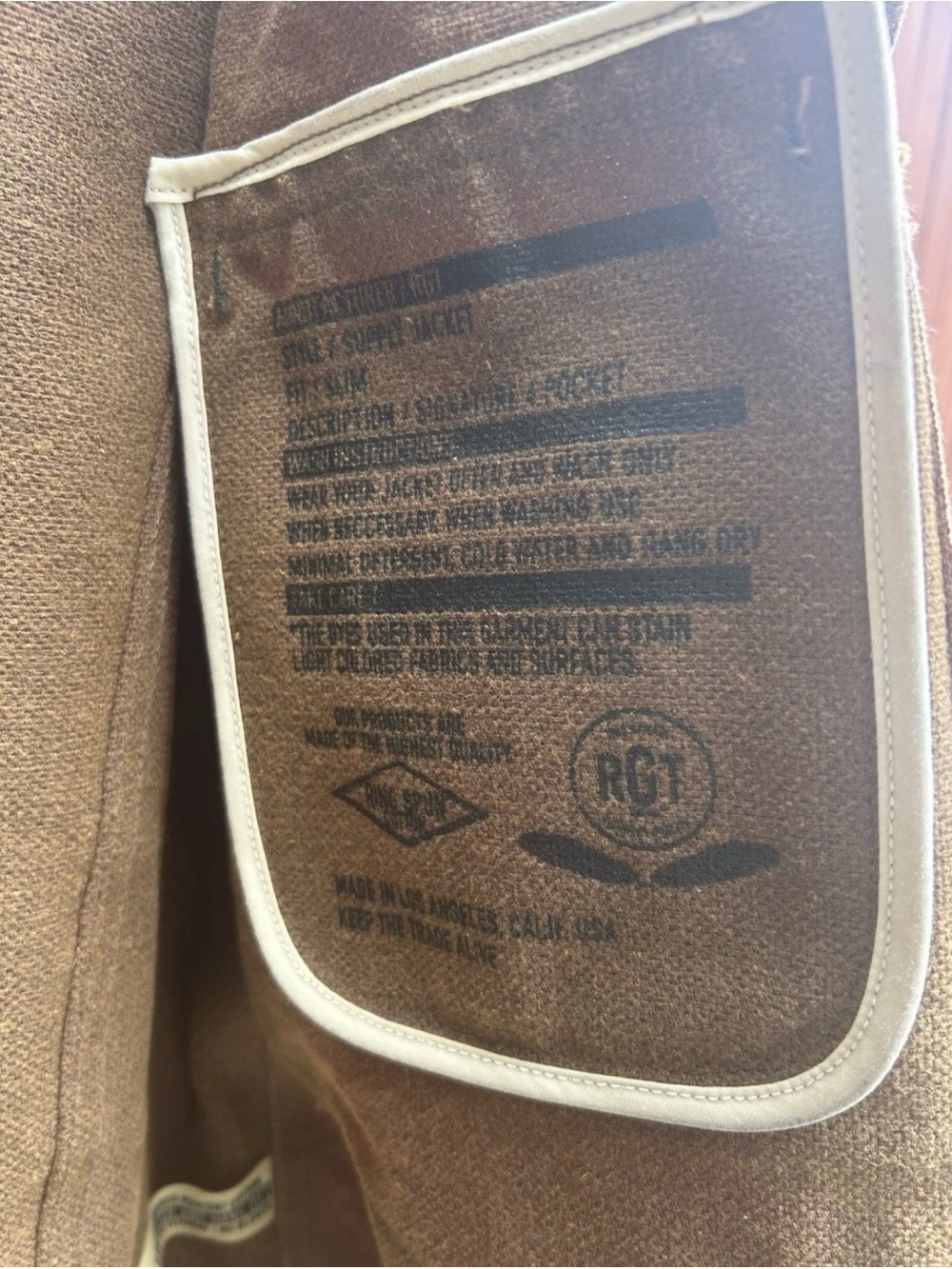 Rogue Territory Waxed Ridgeline Jacket - Picture 4 of 4